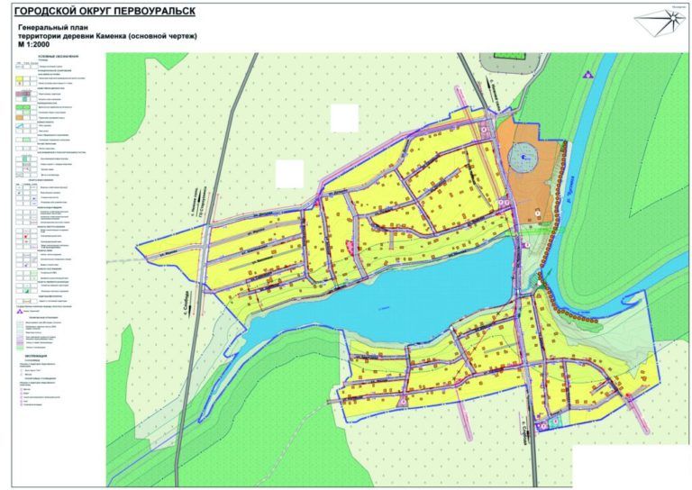 Карта первоуральского района с деревнями и поселками