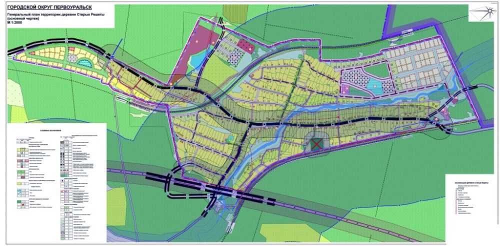Генеральный план первоуральск
