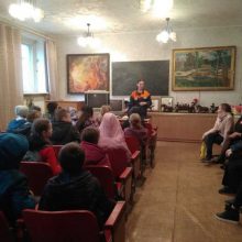 Экскурсия в пожарную часть
