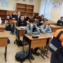 Открытый урок в ГАПОУ СО «Первоуральский металлургический колледж» по пожарной безопасности