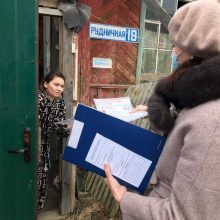 Профилактический рейд в частный жилой сектор г. Первоуральск