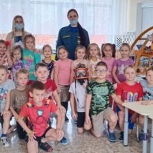 Открытый урок в детском саду по пожарной безопасности
