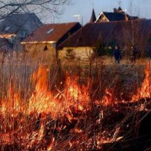 Пожароопасный период в разгаре