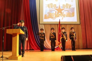 Первоуральских военных и ветеранов поздравили с наступающим Днем защитника Отечества