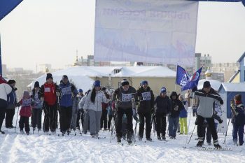 Более 700 первоуральцев в минувшую субботу присоединились к Всероссийской «Лыжне России-2022»