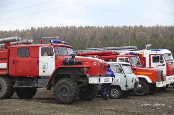 В Первоуральске проверили готовность сил и средств к тушению природных пожаров