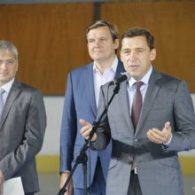 Евгений Куйвашев поддержал идею строительства в Первоуральске крытого комплекса для развития хоккея с мячом