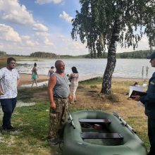 Профилактические рейды по водоемам округа