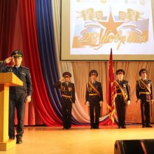 Первоуральских военных и ветеранов поздравили с наступающим Днем защитника Отечества
