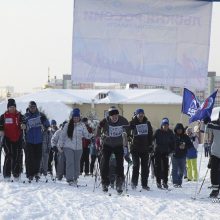 Более 700 первоуральцев в минувшую субботу присоединились к Всероссийской «Лыжне России-2022»