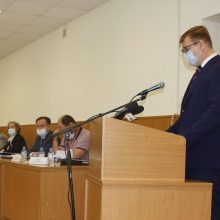 Глава Первоуральска Игорь Кабец отчитался о результатах деятельности в 2021 году