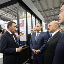Евгений Куйвашев презентовал главам Правительств России, Беларуси и Казахстана прорывные разработки и проекты Свердловской области на ИННОПРОМ-2023