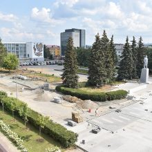 К сентябрю в Первоуральске благоустроят площадь Победы