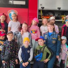 Экскурсия в 47 пожарно-спасательную часть