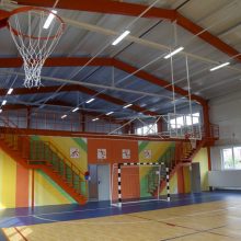 Игорь Кабец открыл спортивный зал после завершения капитального ремонта в школе № 11