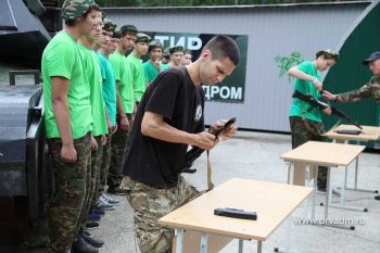 В Первоуральске стартовали сборы по военно-прикладным дисциплинам