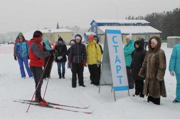На лыжной базе “Бодрость» прошло открытое занятие для учителей физической культуры