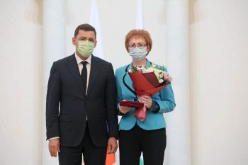 Первоуральскому пульмонологу Марине Приваловой вручили государственную награду 