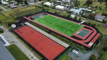 В МБОУ СОШ №36 поселка Кузино активно функционирует новая спортивная площадка, оборудованная по современным стандартам