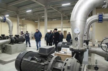 В конце года в Первоуральске запустят первый блок насосно-фильтровальной станции
