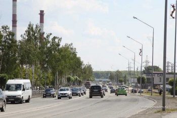 В Первоуральске начался дорожный ремонт на Московском шоссе
