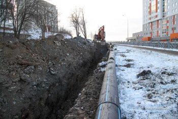 В Первоуральске проходит реконструкция системы водоснабжения набережной части города
