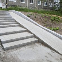 Глава городского округа Первоуральск Игорь Кабец оценил ремонт тротуаров и лестниц