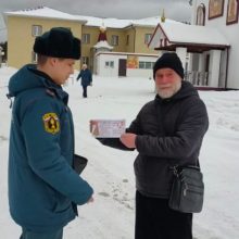 Профилактика пожаров перед Рождественскими праздниками.