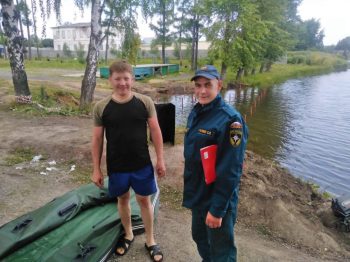 Профилактические рейды по водоемам