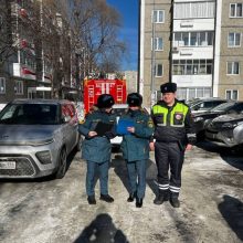 Профилактическое мероприятие с сотрудниками ОГИБДД по г. Первоуральску «Двор».