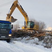 В Первоуральске продолжают сносить ветхое жилье