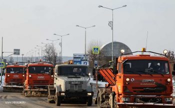 Гололед на дорогах Первоуральска устранили до наступления утра