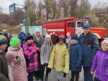 Открытый урок по пожарной безопасности