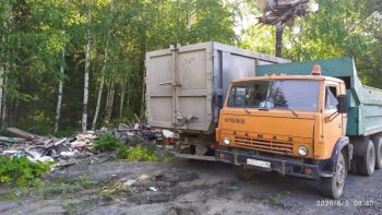 В городском округе приступили к ликвидации стихийных свалок