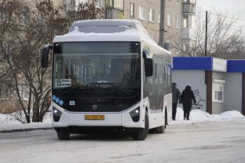 На городские маршруты вышли новые автобусы