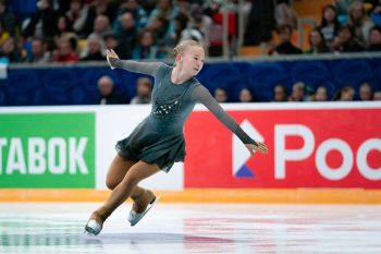 Первоуральская фигуристка вошла в десятку лучших на Гран-при России