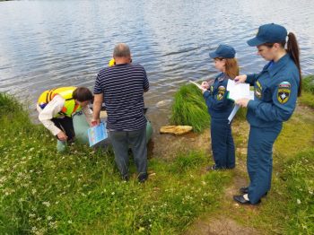 Профилактический рейд по безопасному поведению на водоемах