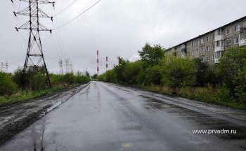 Завершается ремонт дорожного полотна на Корабельном проезде