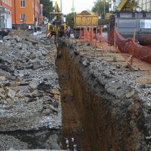 Сегодня ПМУП «Водоканал» приступил к замене сетей на участке от площади Победы до улицы Физкультурников