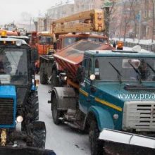 В Первоуральске вновь пройдет парад коммунальной техники