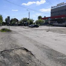 На улице Гагарина будет новый асфальт