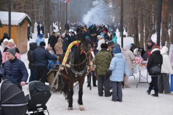 В эти выходные Первоуральск отметил Масленицу