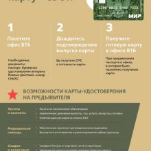 Ветераны боевых действий могут оформить карту-удостоверение «СВОи»