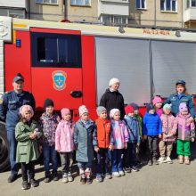 Демонстрация пожарной техники в МАДОУ «Детский сад 18»