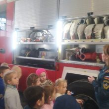Экскурсия в 47 пожарно-спасательную часть