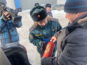 Совместный рейд с сотрудниками ГИБДД