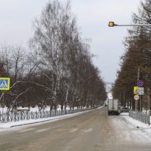 В Первоуральске установили семь новых светофоров Т7