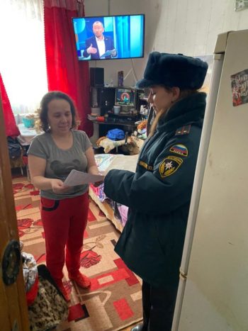 Профилактический рейд по безопасному использованию нагревательных приборов