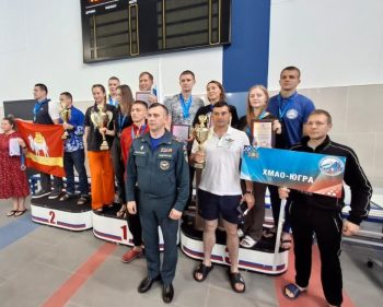 Соревнования по плаванию среди Главных управлений МЧС УрФО прошли в Первоуральске