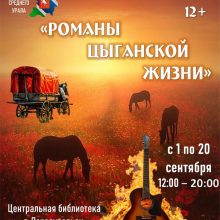 Книжно-иллюстративная выставка «Романы цыганской жизни»